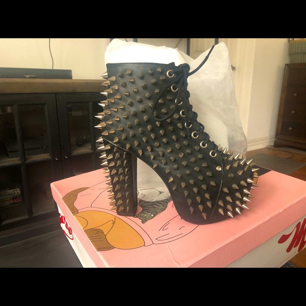 Jeffrey Campbell all over spike Lita boots